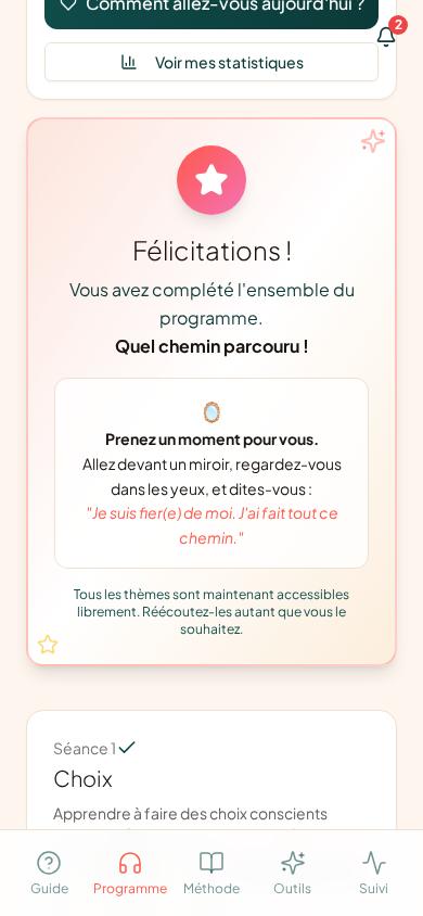 Séances hypnose